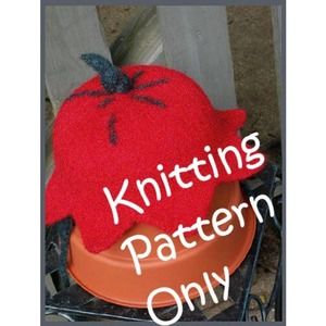 New Chris de Longpre Friends of Wool Tulip Hat Felted Knitting at KNoon Pattern